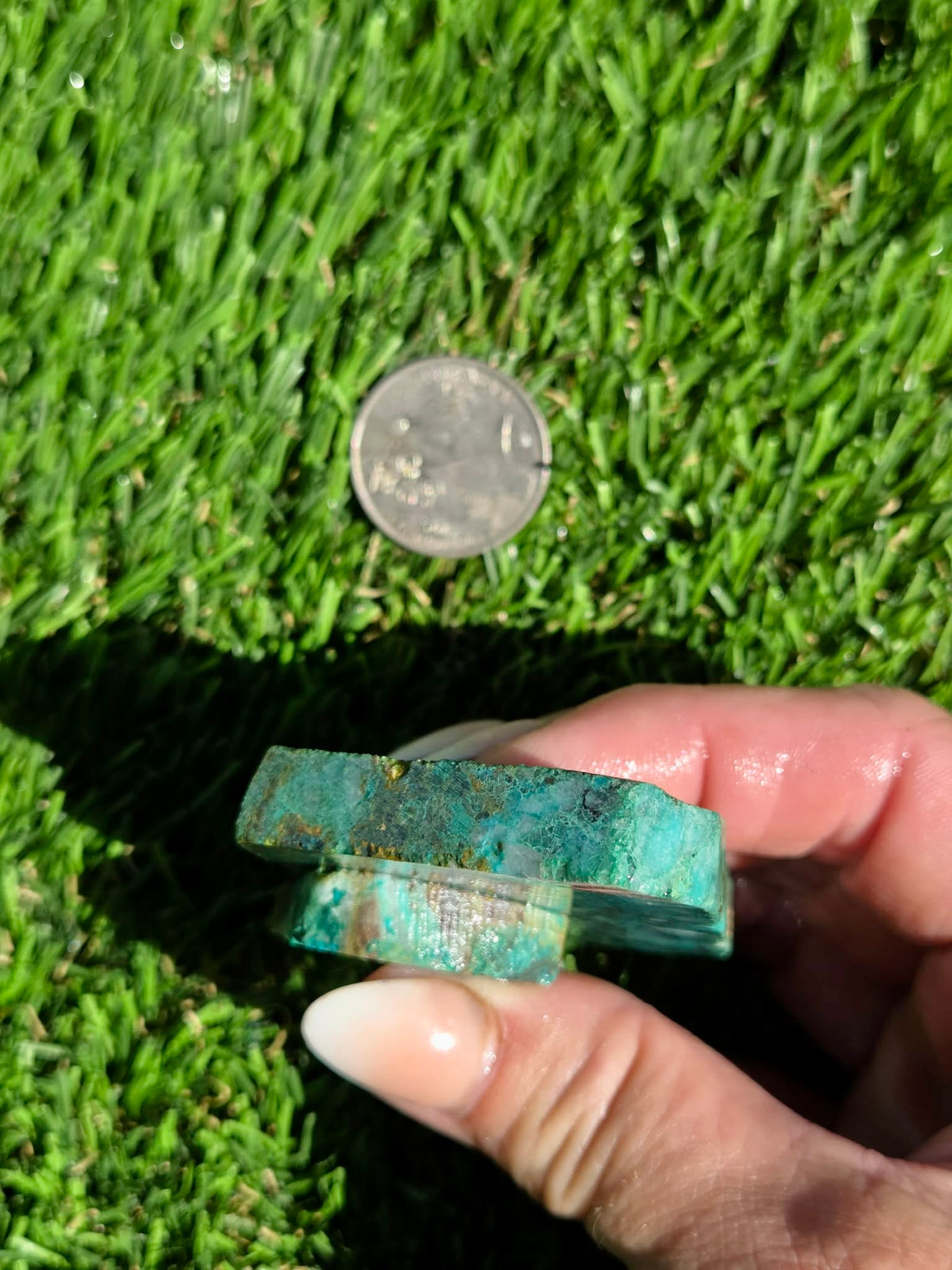 Globe Chrysocolla Slab Bundle-SB13