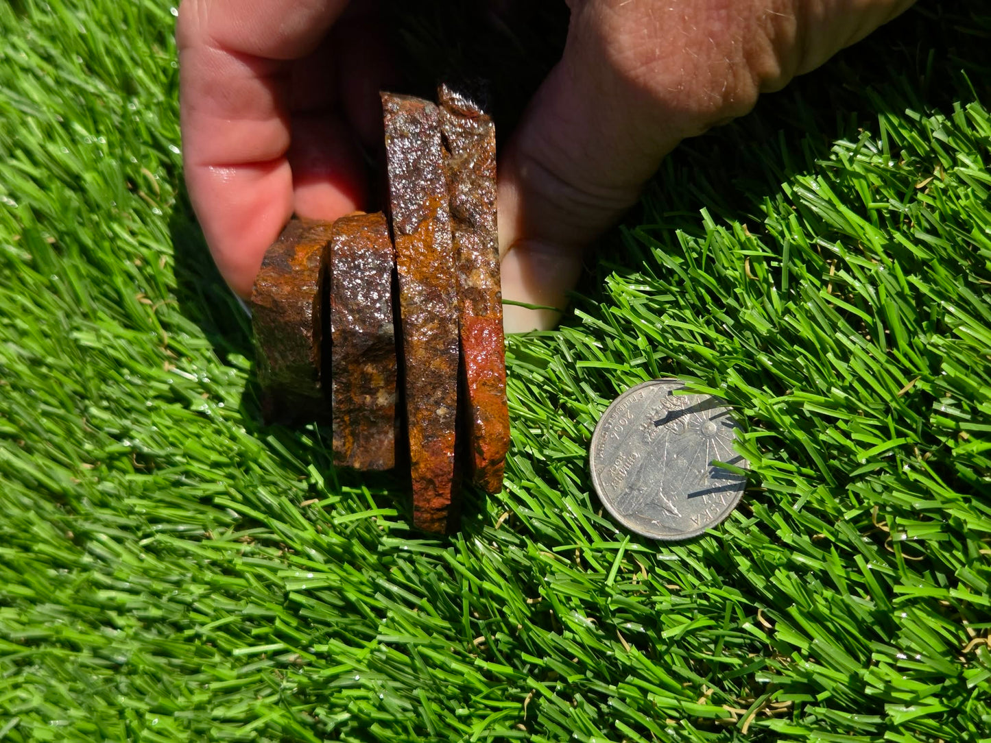 Orange Moss Agate Slab Bundle SB140