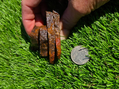 Orange Moss Agate Slab Bundle SB140