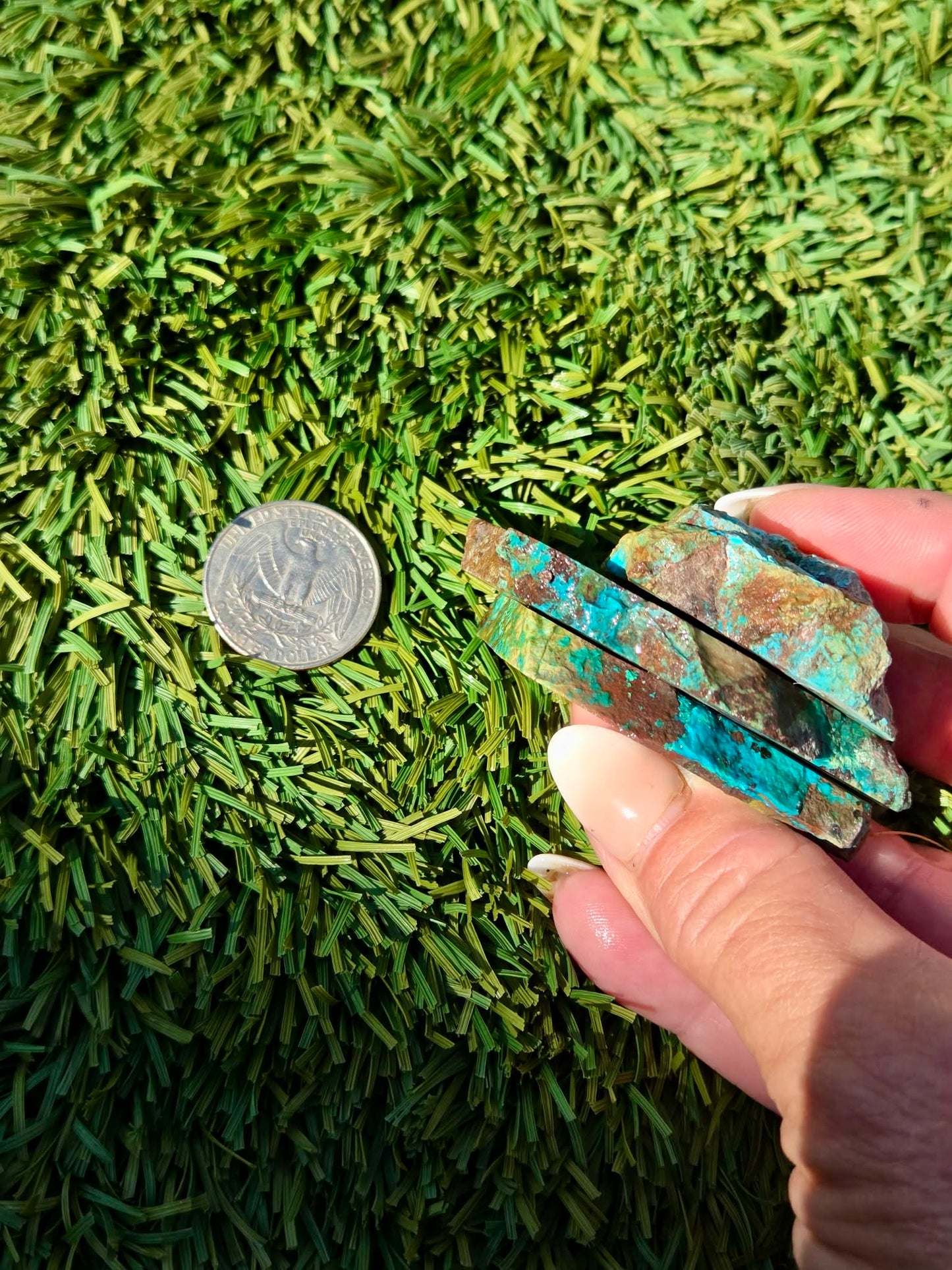 Globe Chrysocolla Slab Bundle-SB59