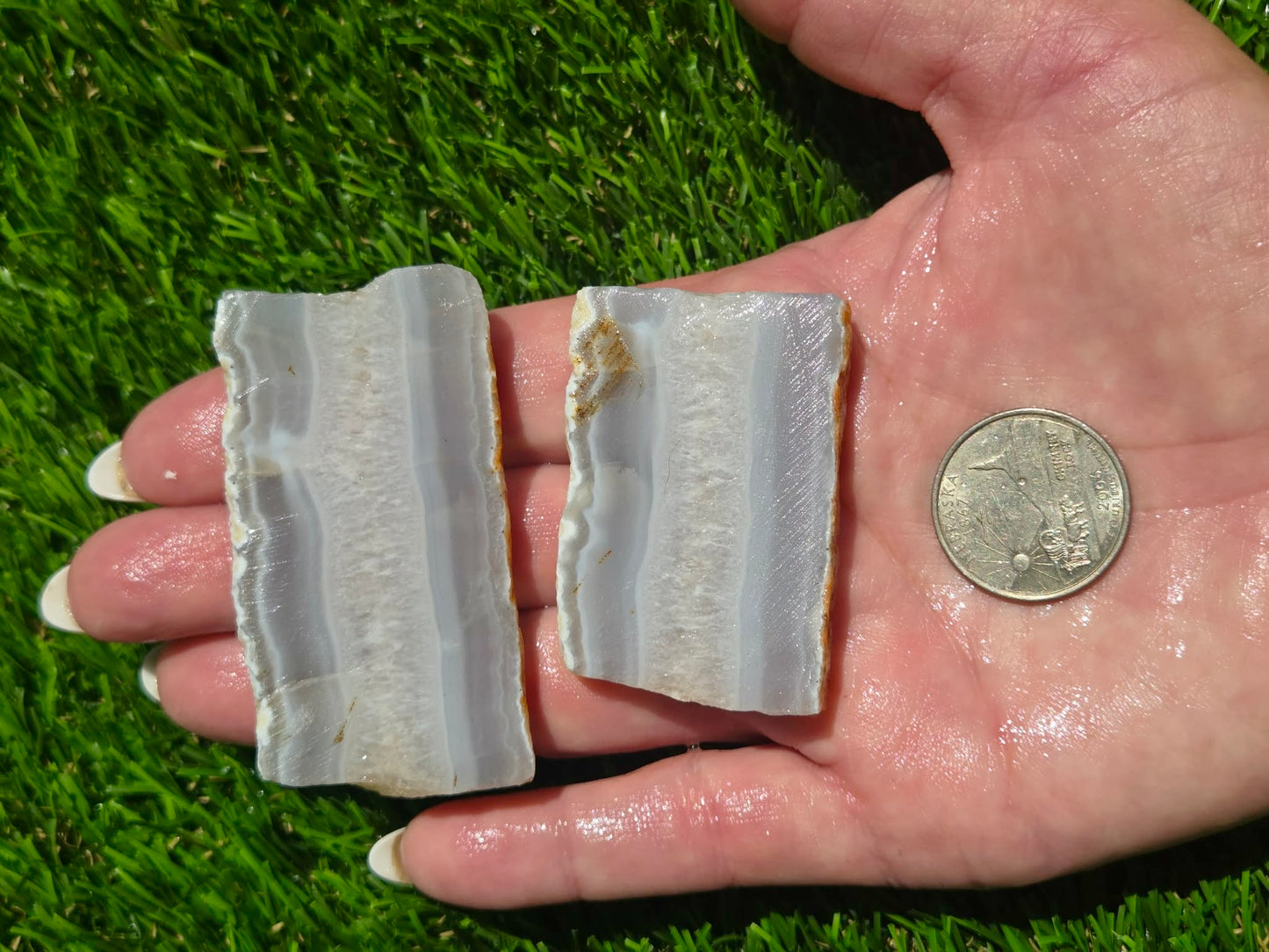 Banded Agate Slab Bundle SB72