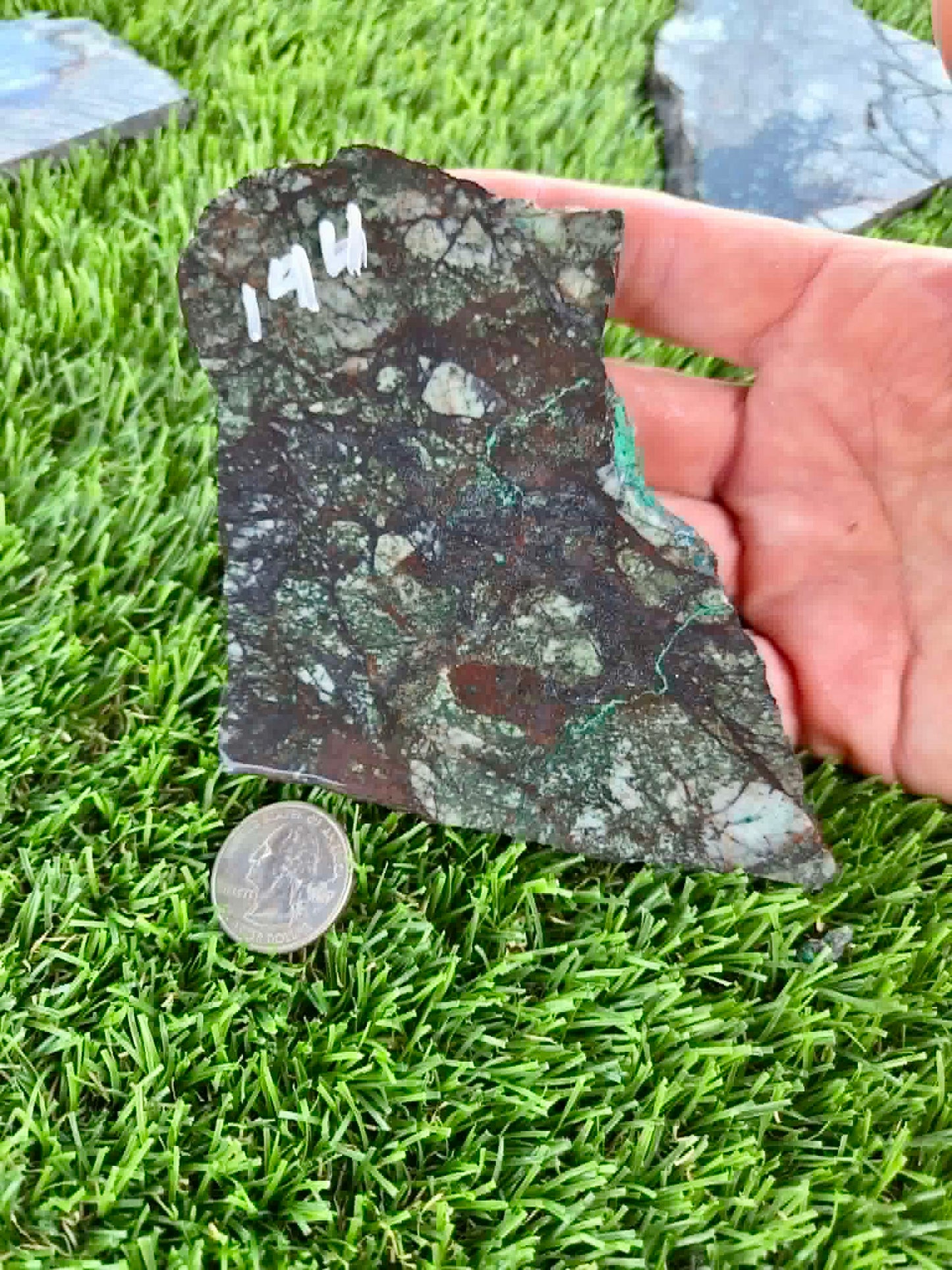 Mineral Mountain Dragon Vein Quartz Slab 142-146