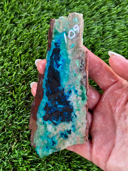 Shattuckite Slabs B107-112