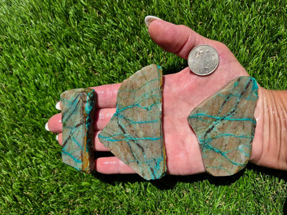 Globe Chrysocolla Slab Bundle-SB108