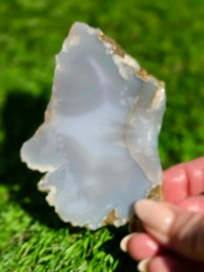 Blue Luna Agate Slabs H385-390