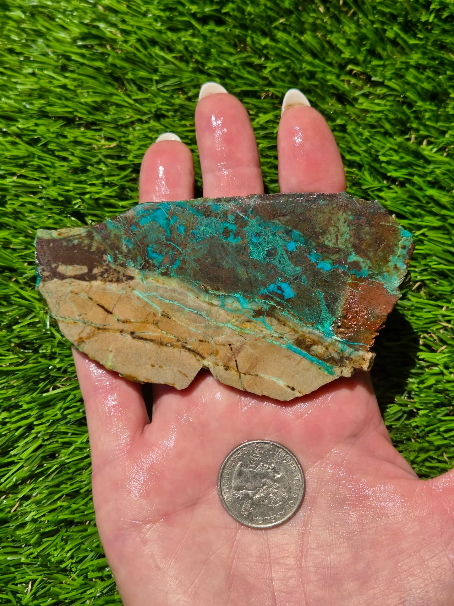 Chrysocolla Slab Bundle – Parker SB84