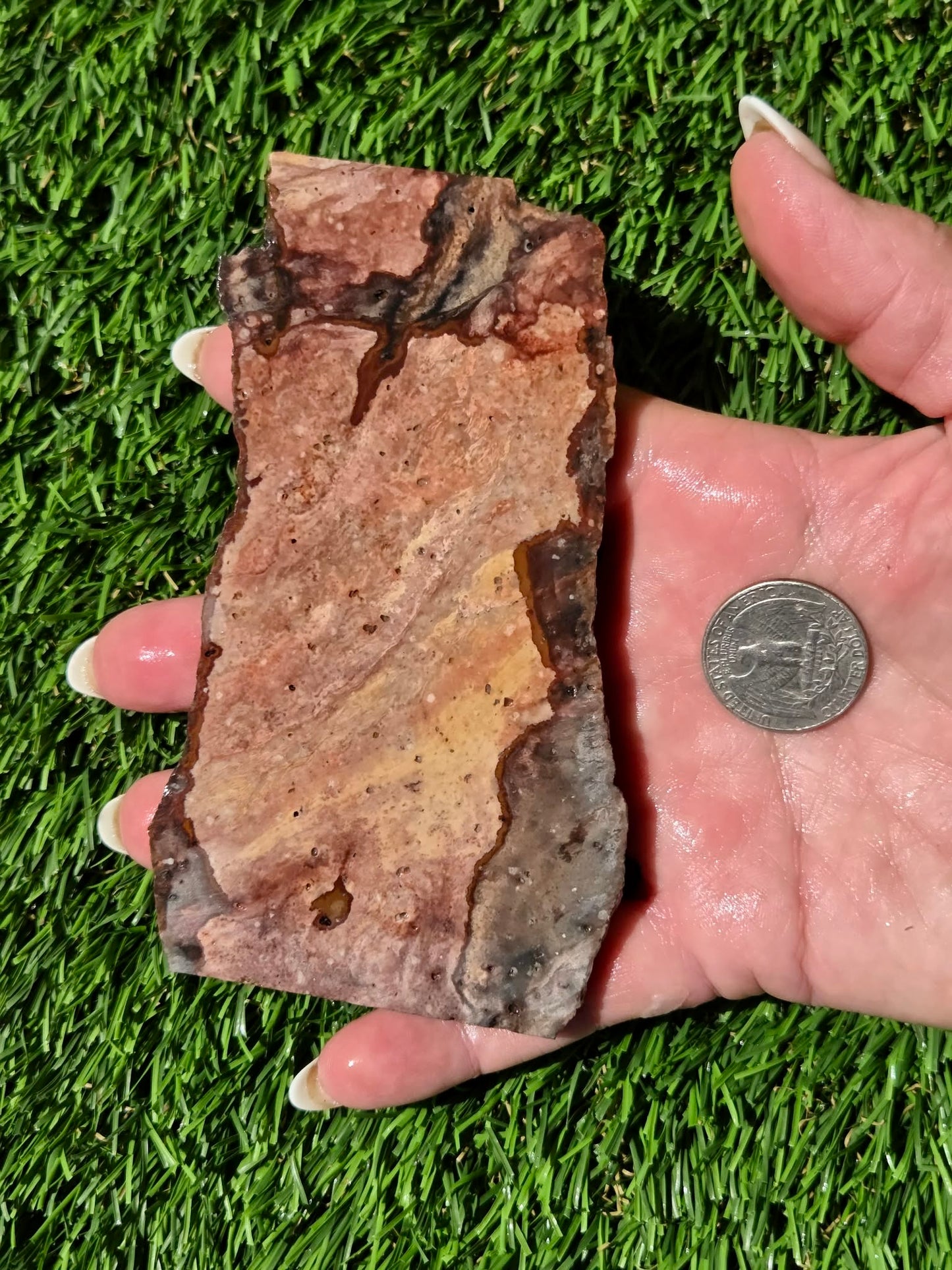 Picture Stone Slabs R838–840