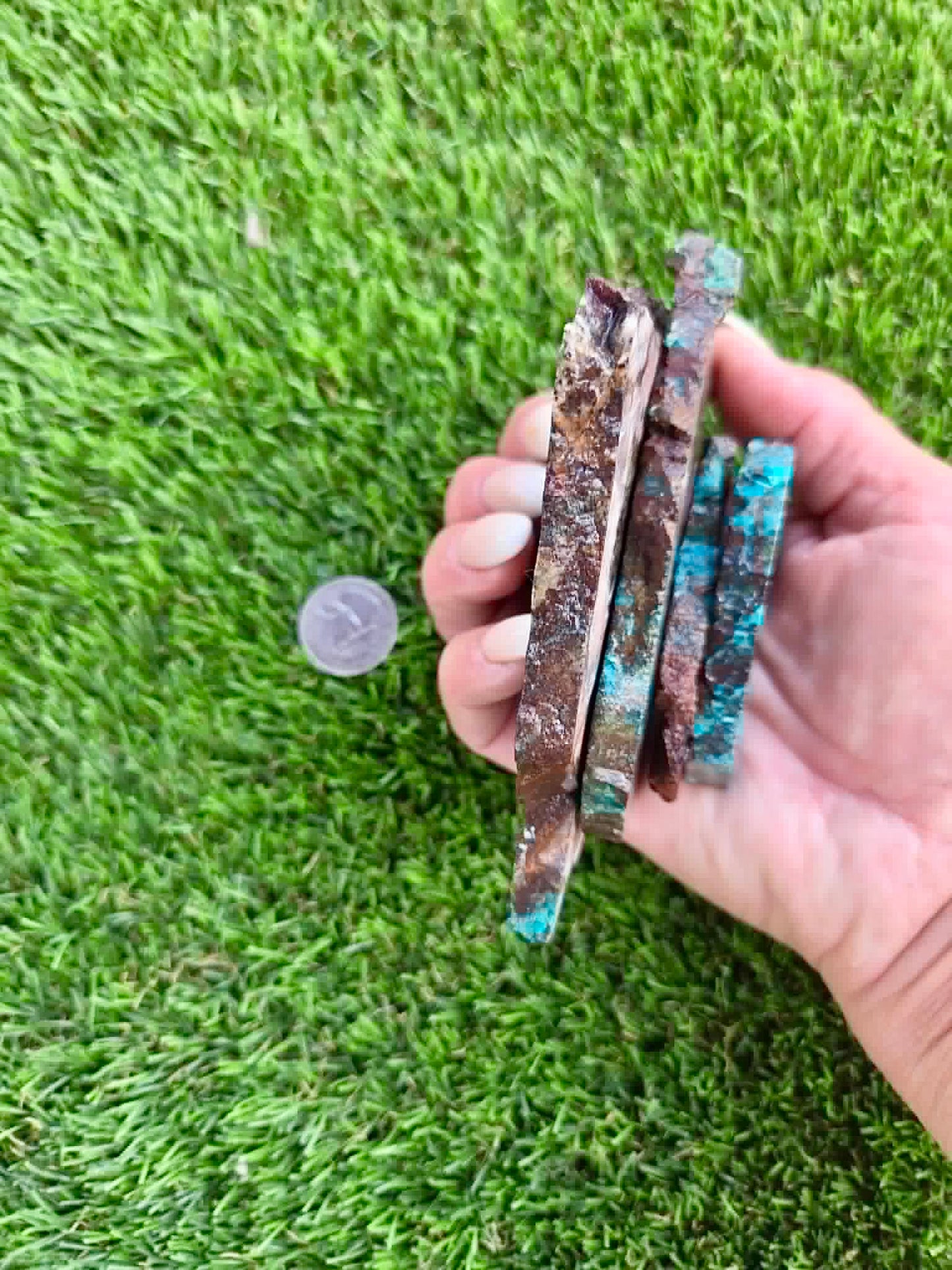 Planet Mine Chrysocolla 
Slab 166-170