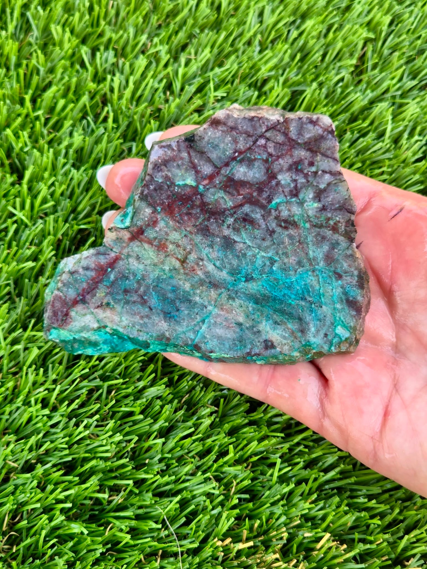Globe Chrysocolla Slabs B120-124