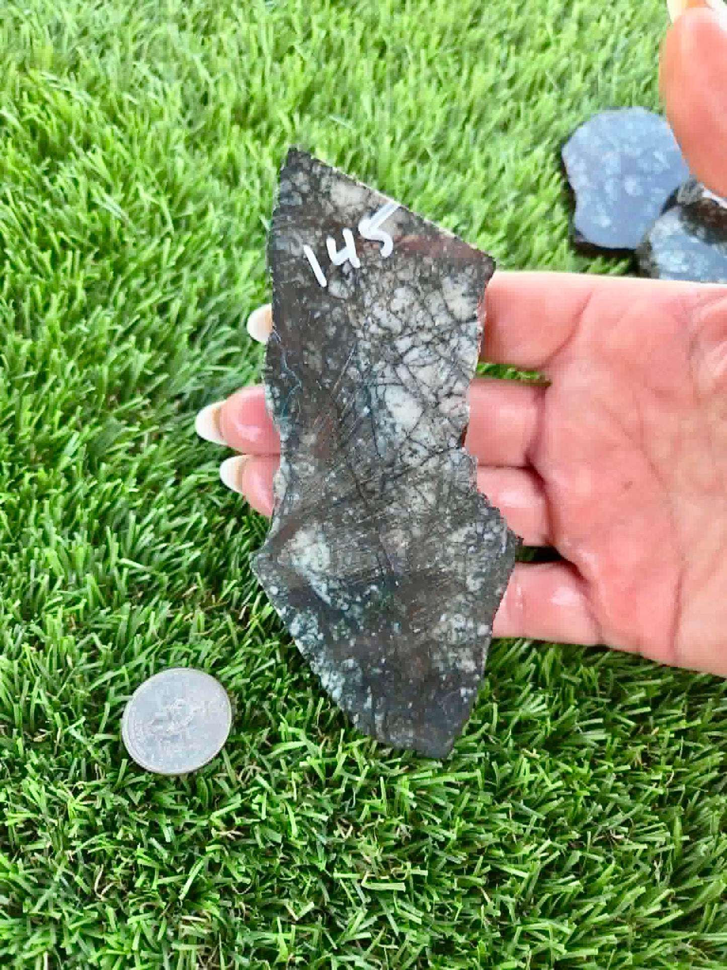 Mineral Mountain Dragon Vein Quartz Slab 142-146
