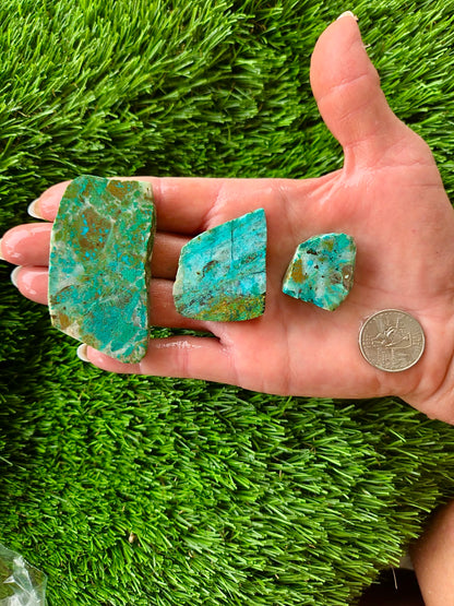 Globe Chrysocolla Slab Bundle -40