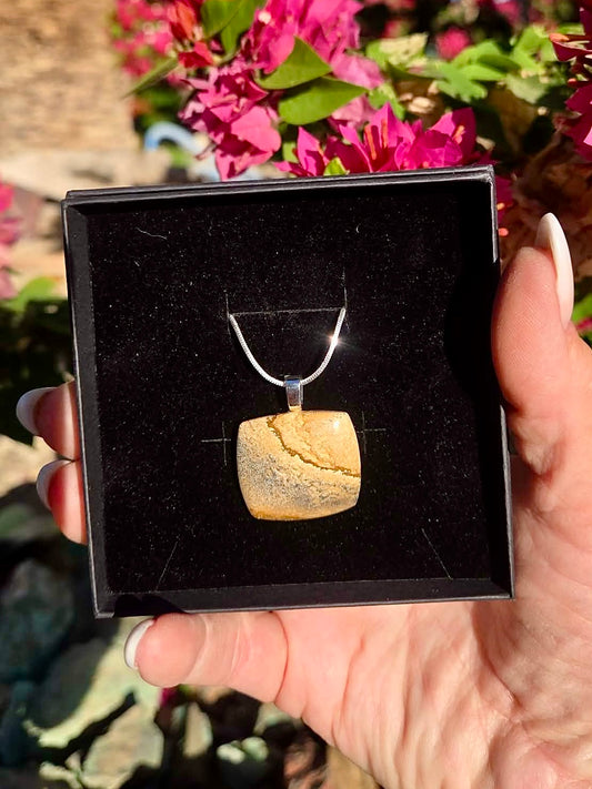 Earthly Cab Necklace-N19