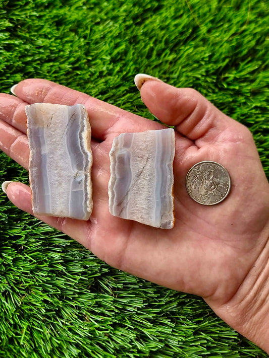 Luna Blue Agate Slab Bundle-72