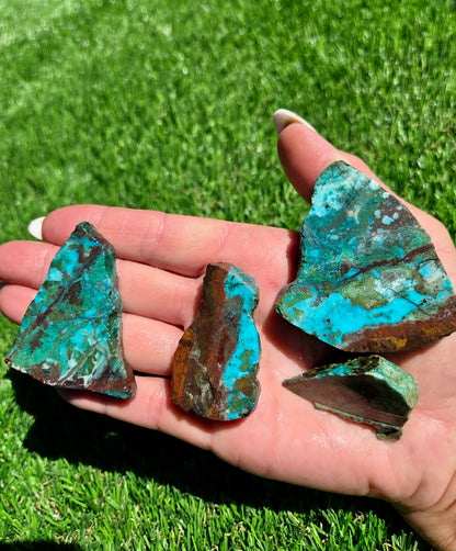 Globe Chrysocolla Slab Bundle -77