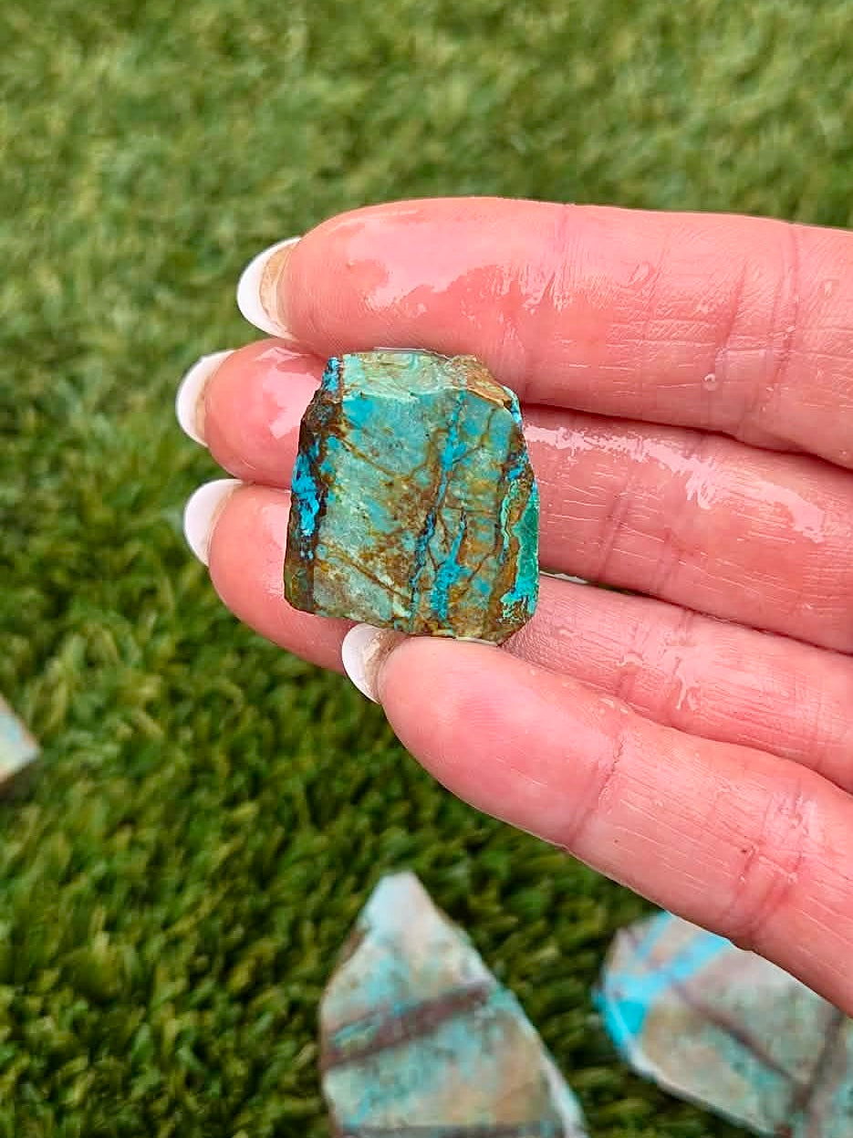Globe Chrysocolla Slab Bundle -7