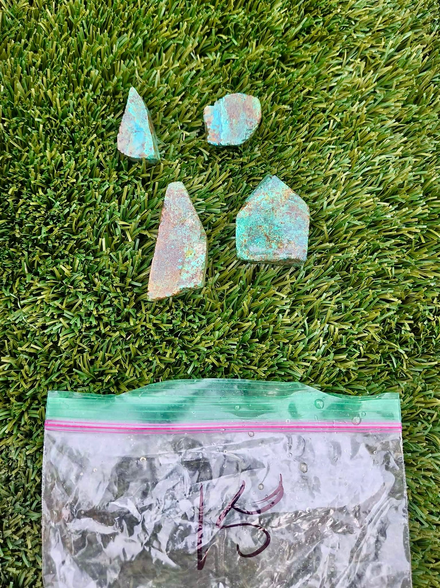 Globe Chrysocolla Slab Bundle -15