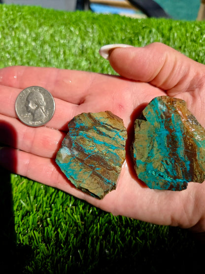 Globe Chrysocolla Slab Bundle -89