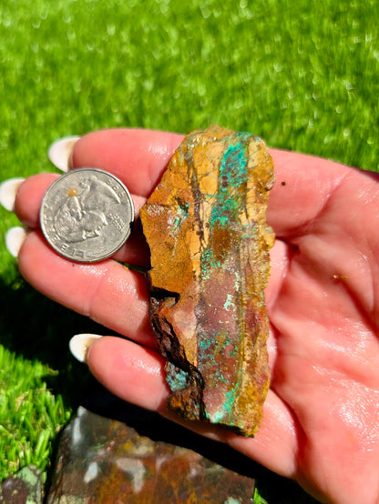 Globe Chrysocolla Slab Bundle -82