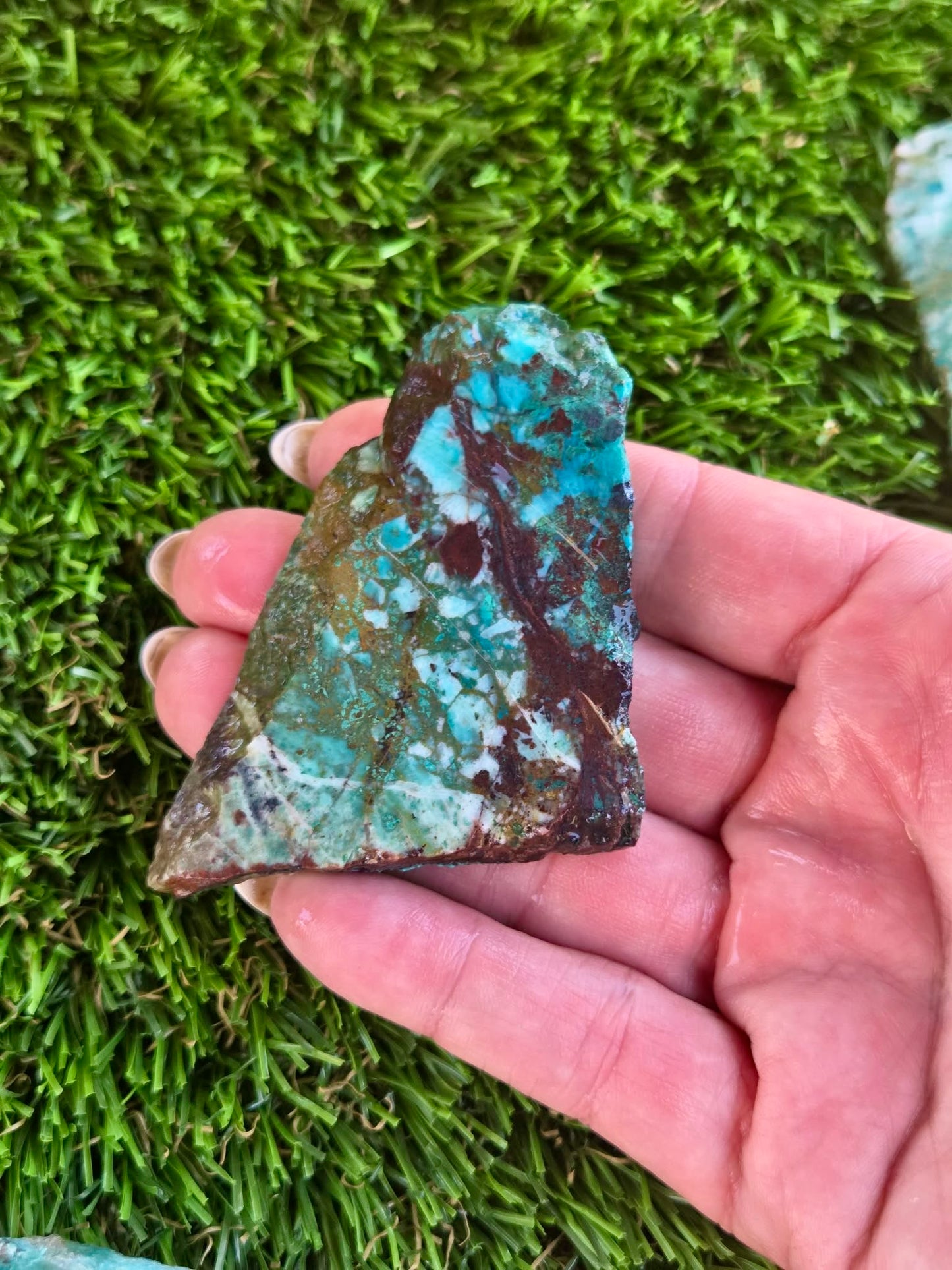 Globe Chrysocolla Slab A17-22