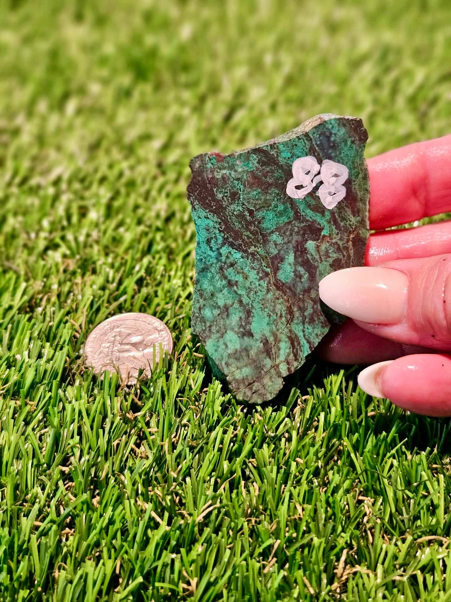 Globe Chrysocolla Slabs 85-90