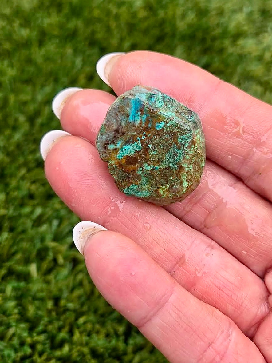 Globe Chrysocolla Slab Bundle -15