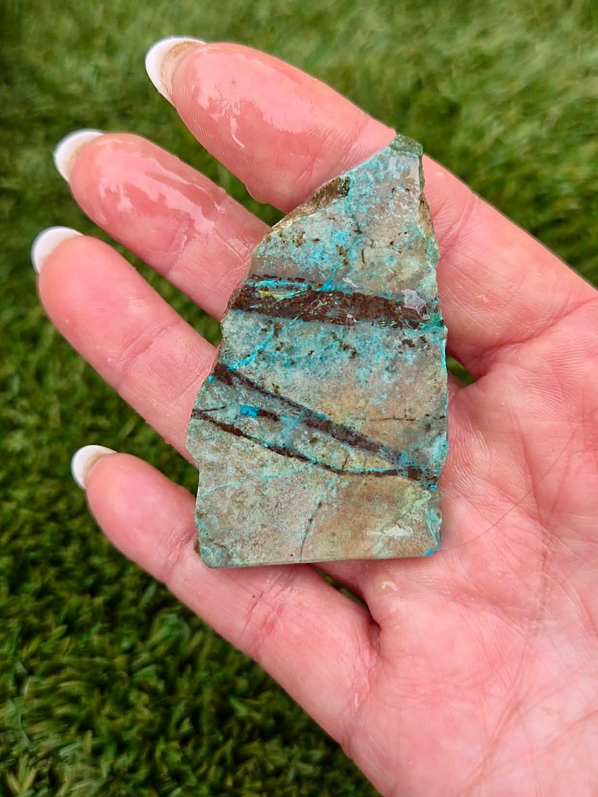 Globe Chrysocolla Slab Bundle -7