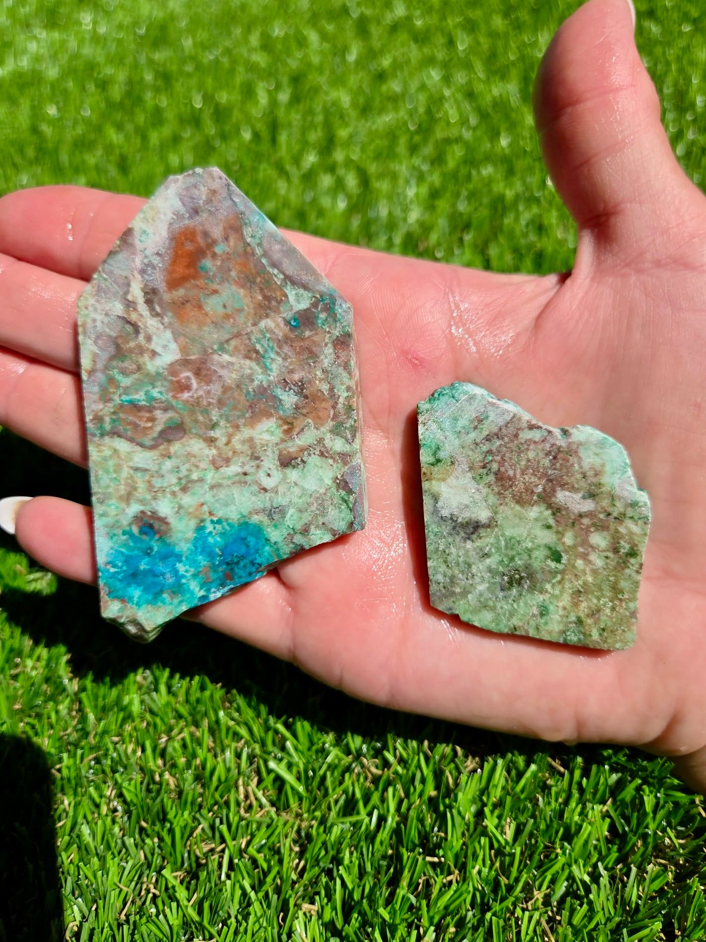 Globe Chrysocolla Slab Bundle -79