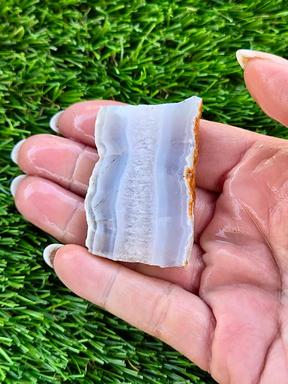 Luna Blue Agate Slab Bundle-71