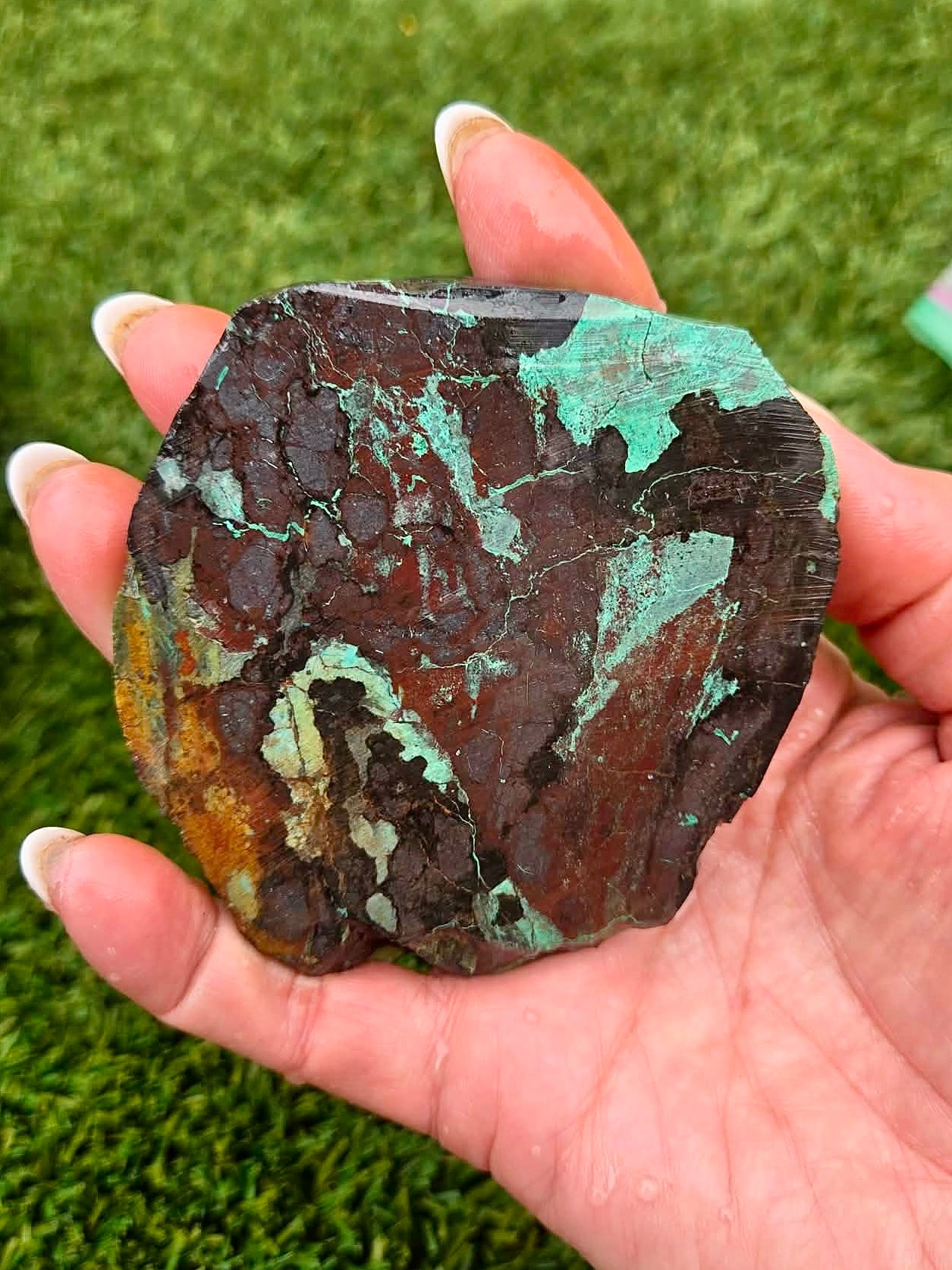 Globe Chrysocolla Slab Bundle -9