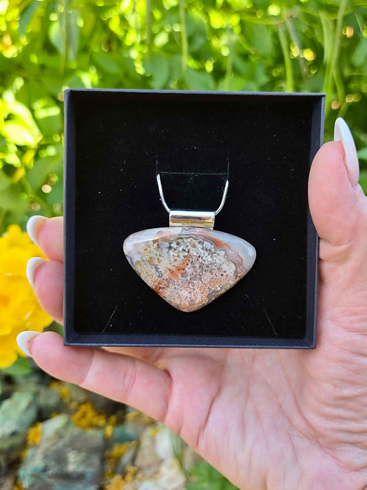 Earthly Cab Necklace-N45