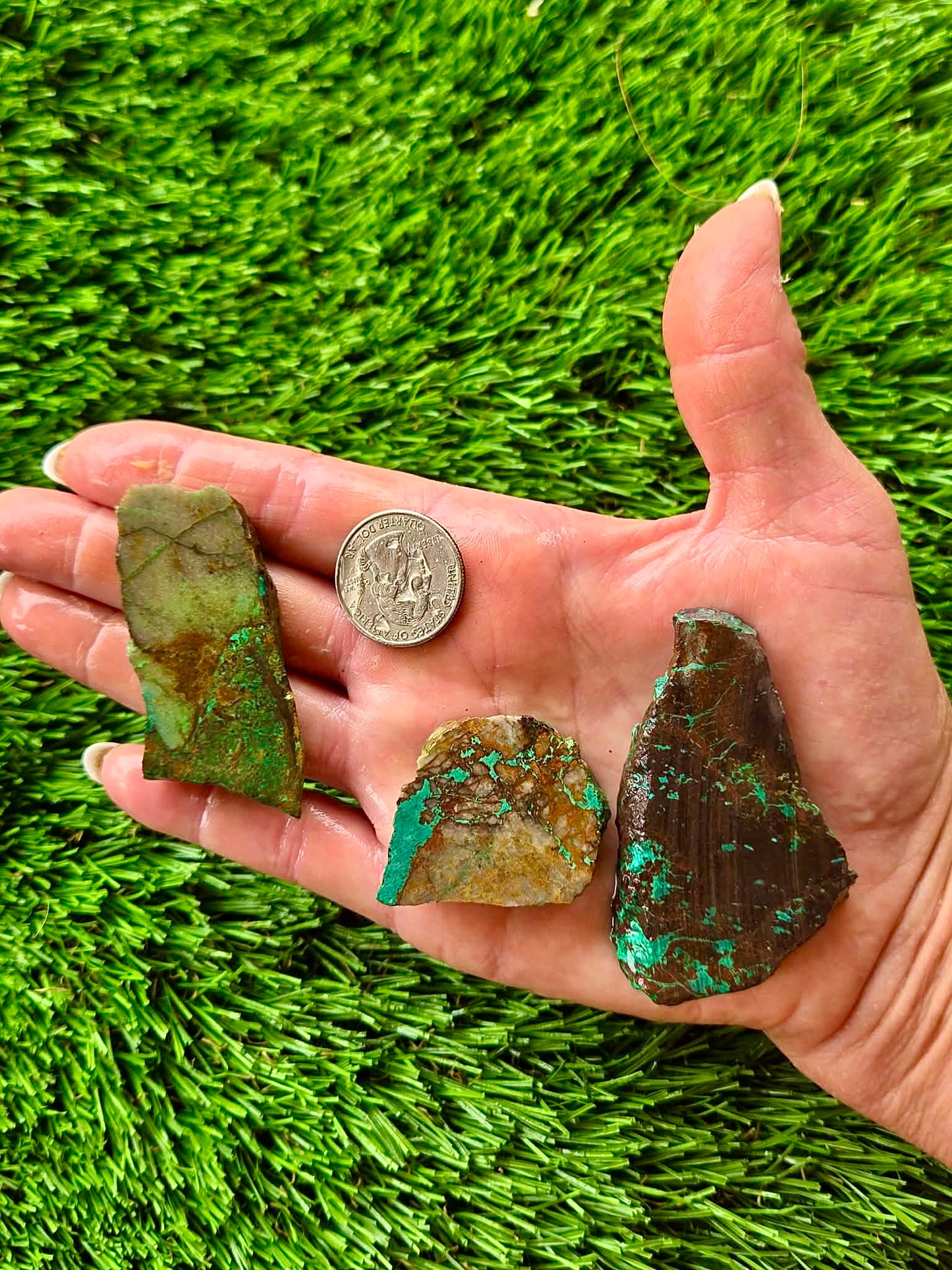 Globe Chrysocolla Slab Bundle -65