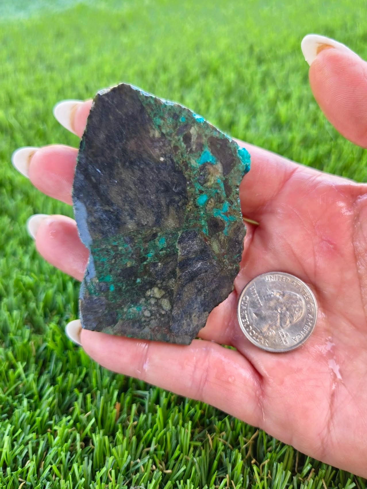 Globe Chrysocolla Slab Bundle -92