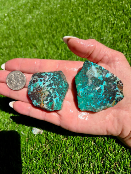 Globe Chrysocolla Slab Bundle -87
