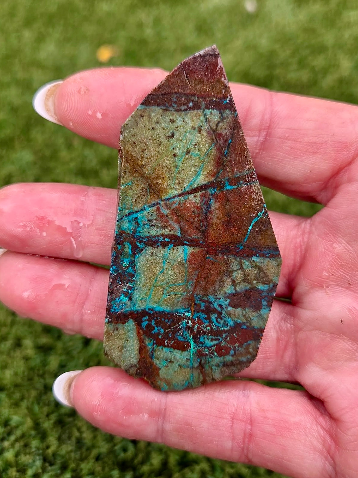 Globe Chrysocolla Slab Bundle -1