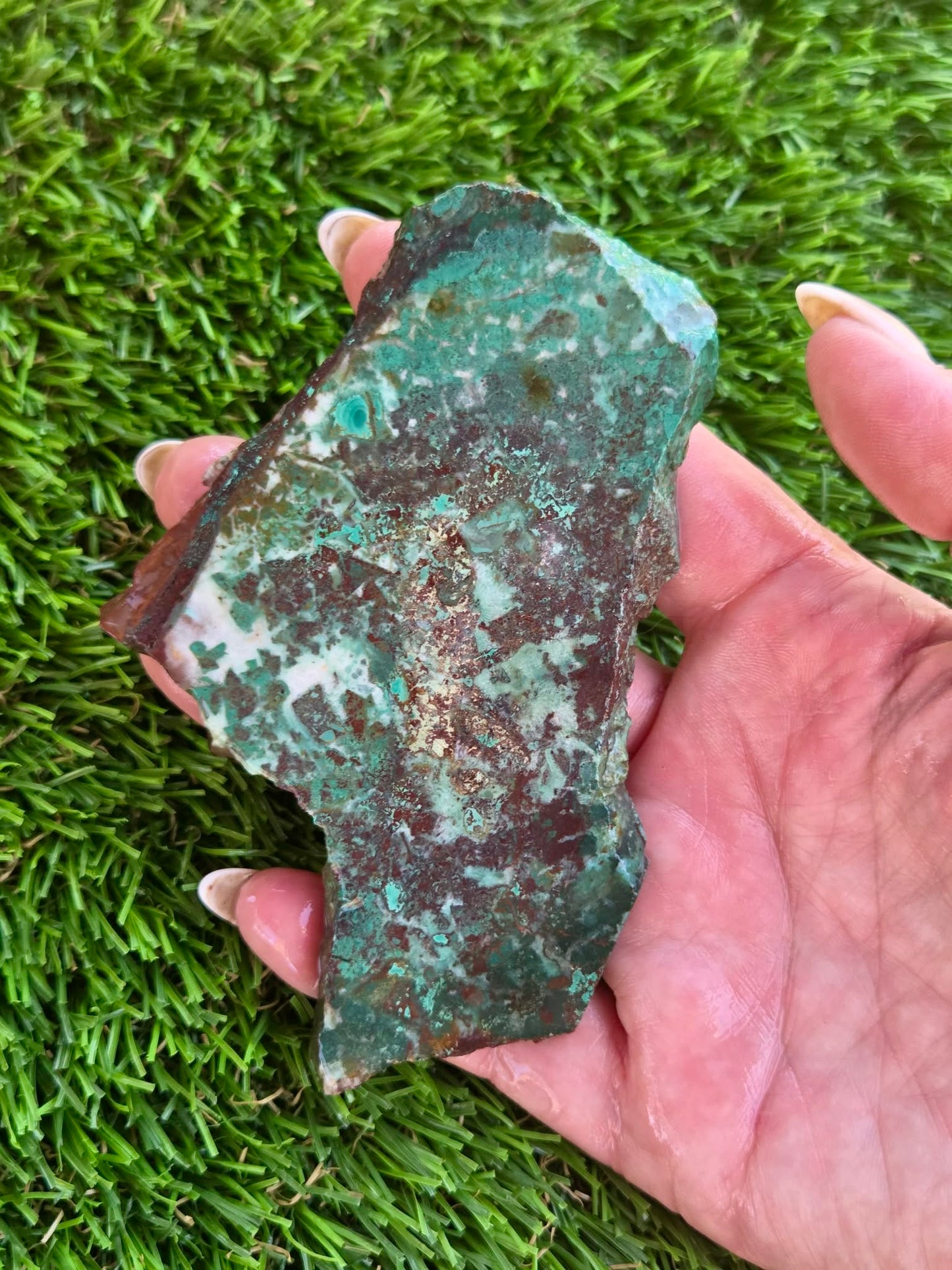 Globe Chrysocolla Slab A17-22