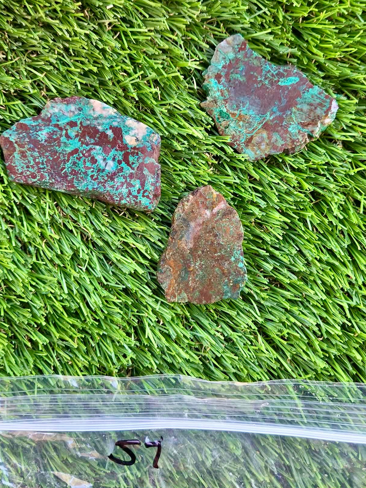 Globe Chrysocolla Slab Bundle -57