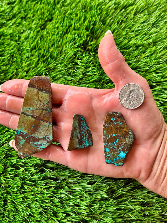 Globe Chrysocolla Slab Bundle -44