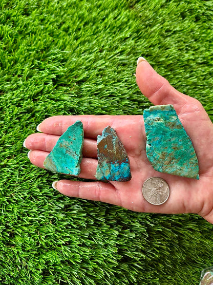 Globe Chrysocolla Slab Bundle -11
