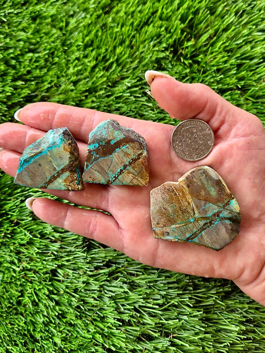 Globe Chrysocolla Slab Bundle -49