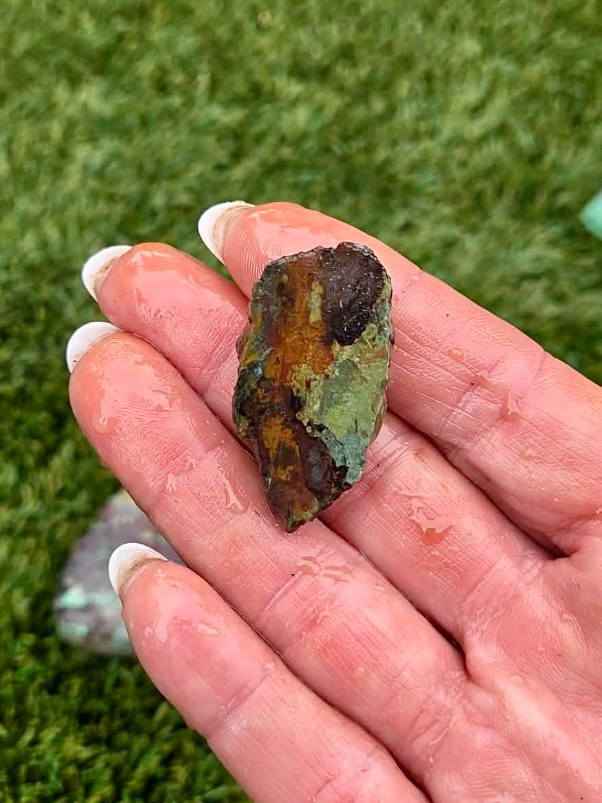 Globe Chrysocolla Slab Bundle -4