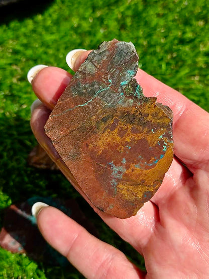 Globe Chrysocolla Slab Bundle -22