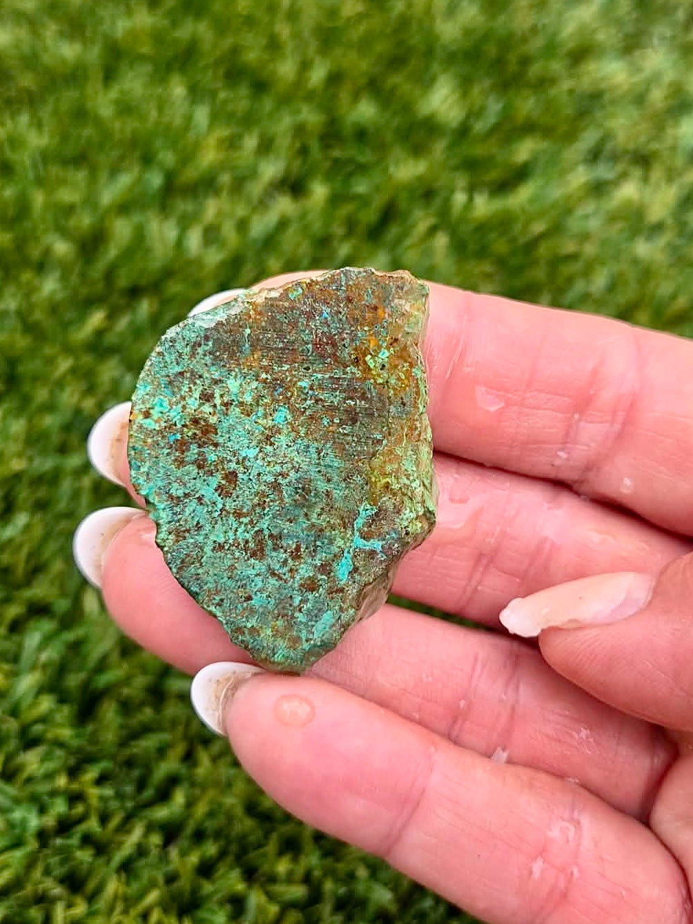 Globe Chrysocolla Slab Bundle -18
