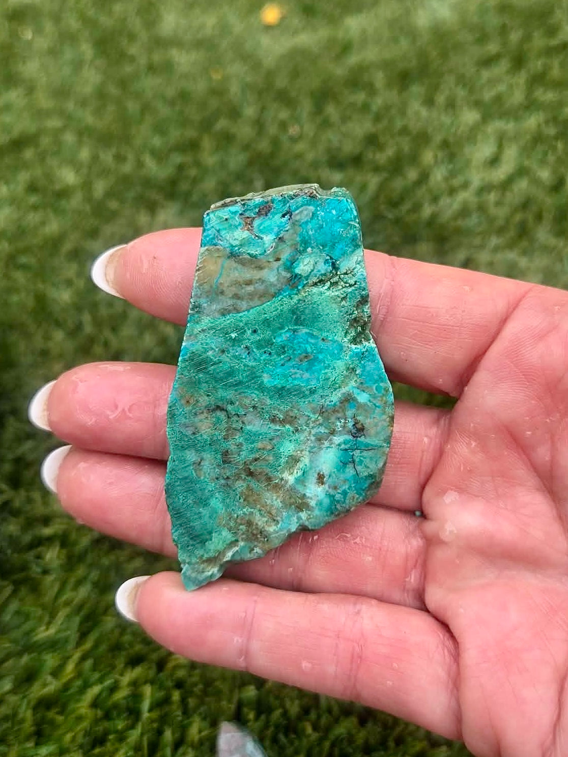 Globe Chrysocolla Slab Bundle -11