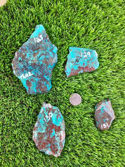 Globe Chrysocolla Slab 128-131