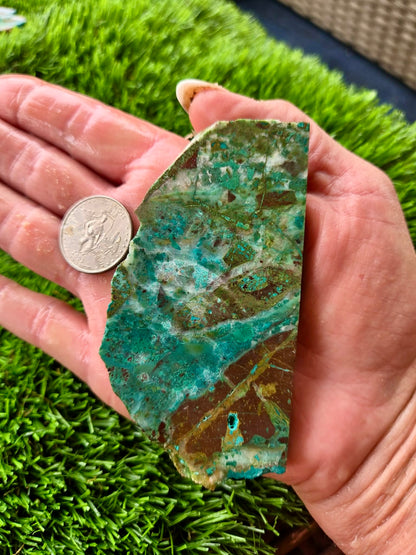 Globe Chrysocolla Slab 17-22