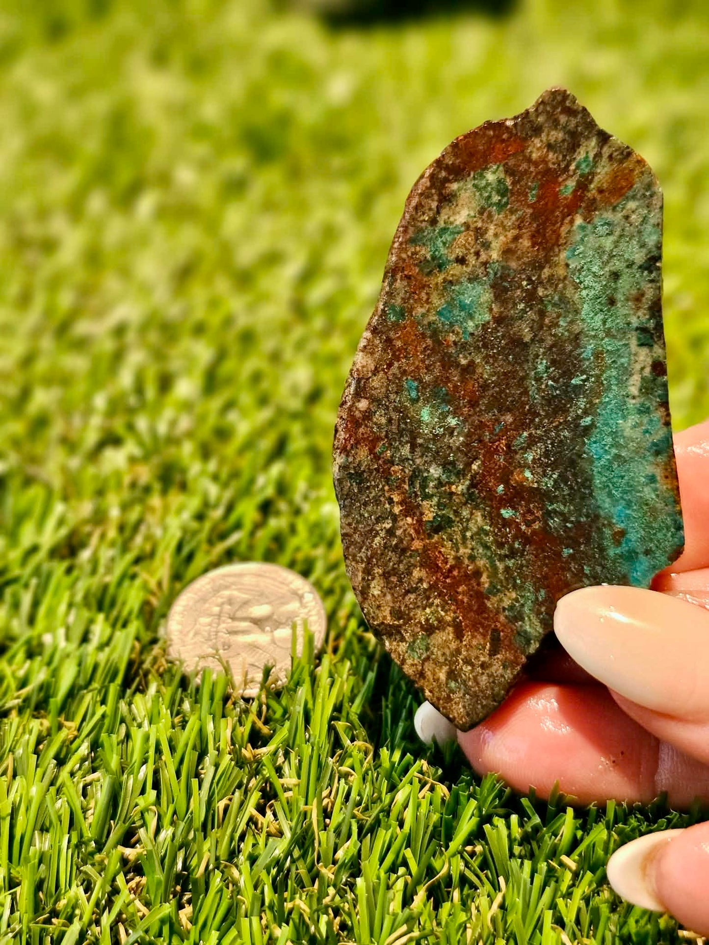 Globe Chrysocolla Slabs 85-90
