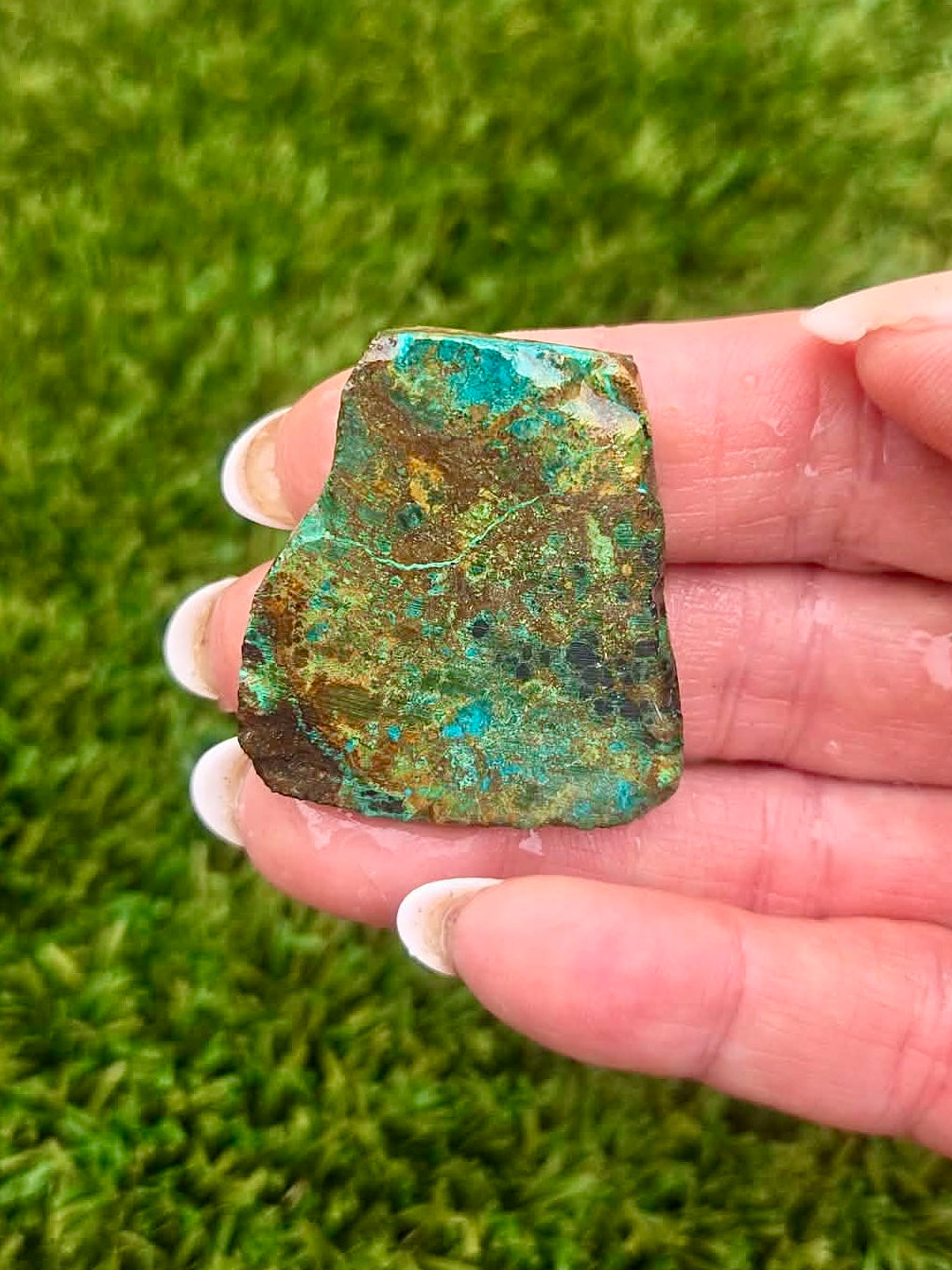 Globe Chrysocolla Slab Bundle -14