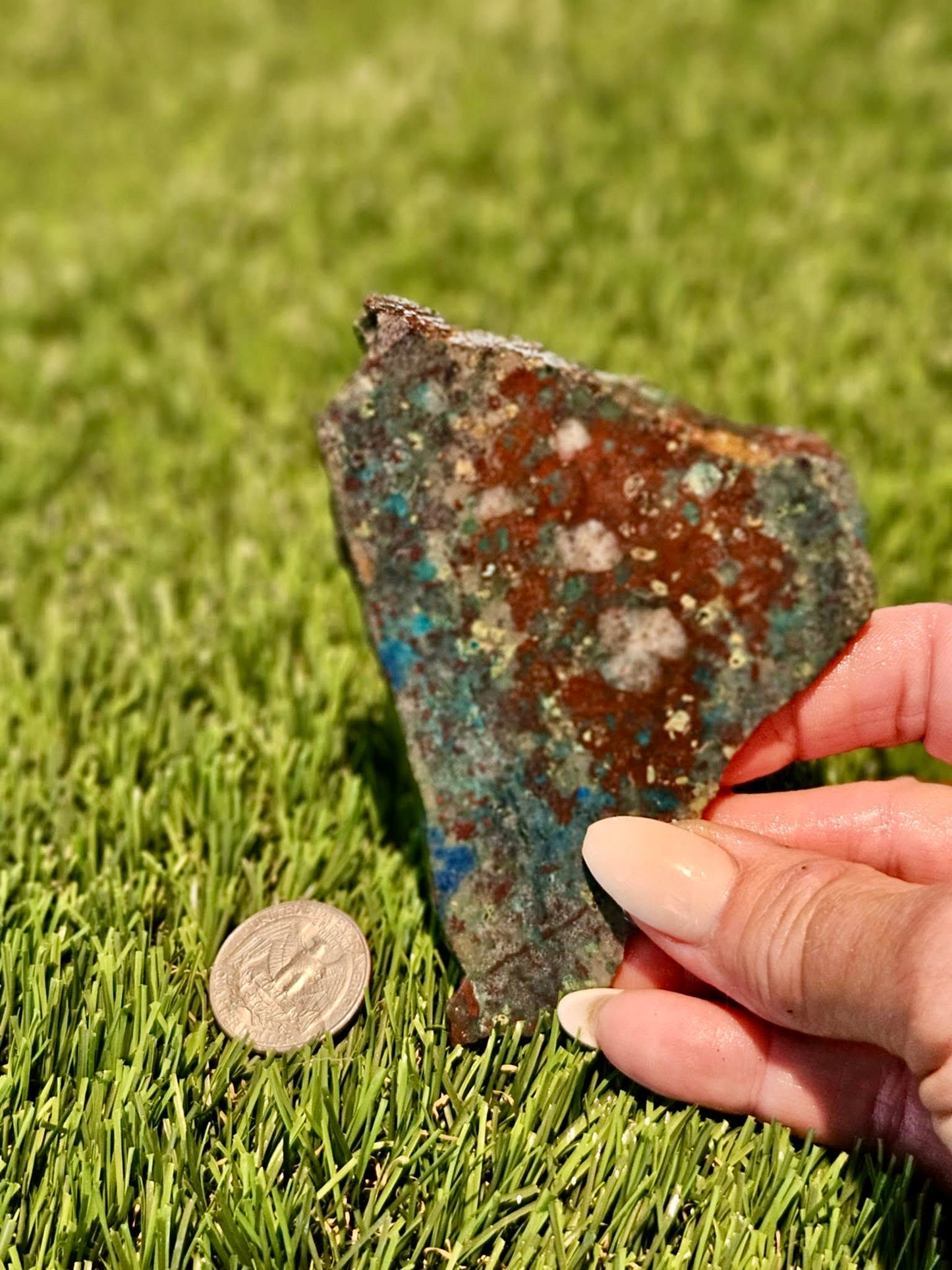 Globe Chrysocolla Slabs 61-66