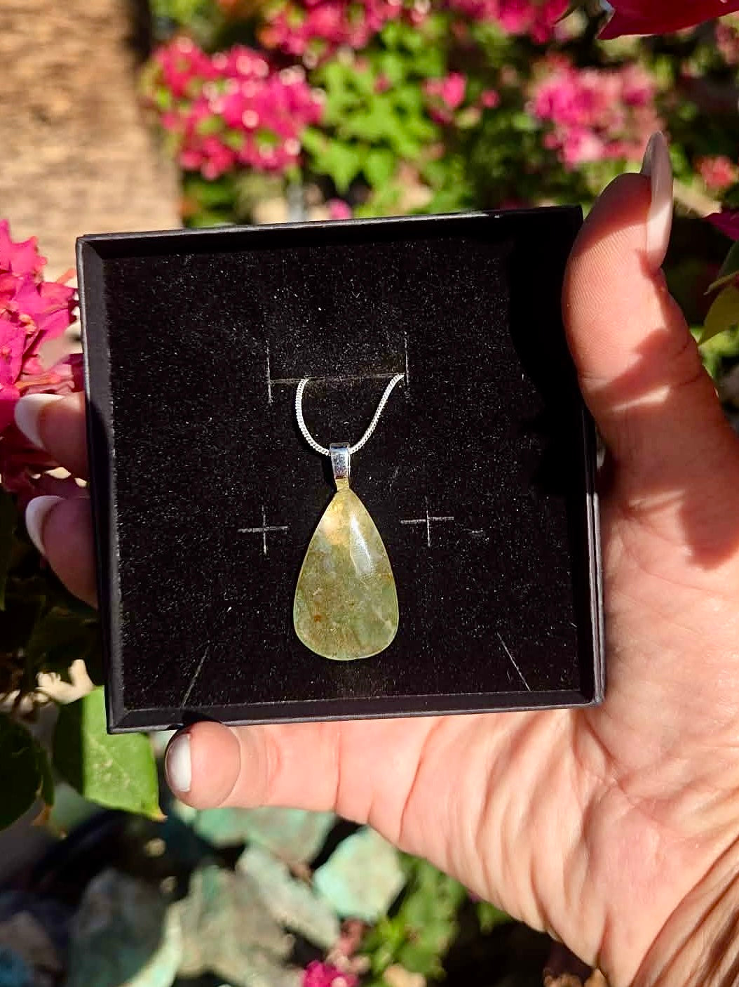 Earthly Cab Necklace-N15