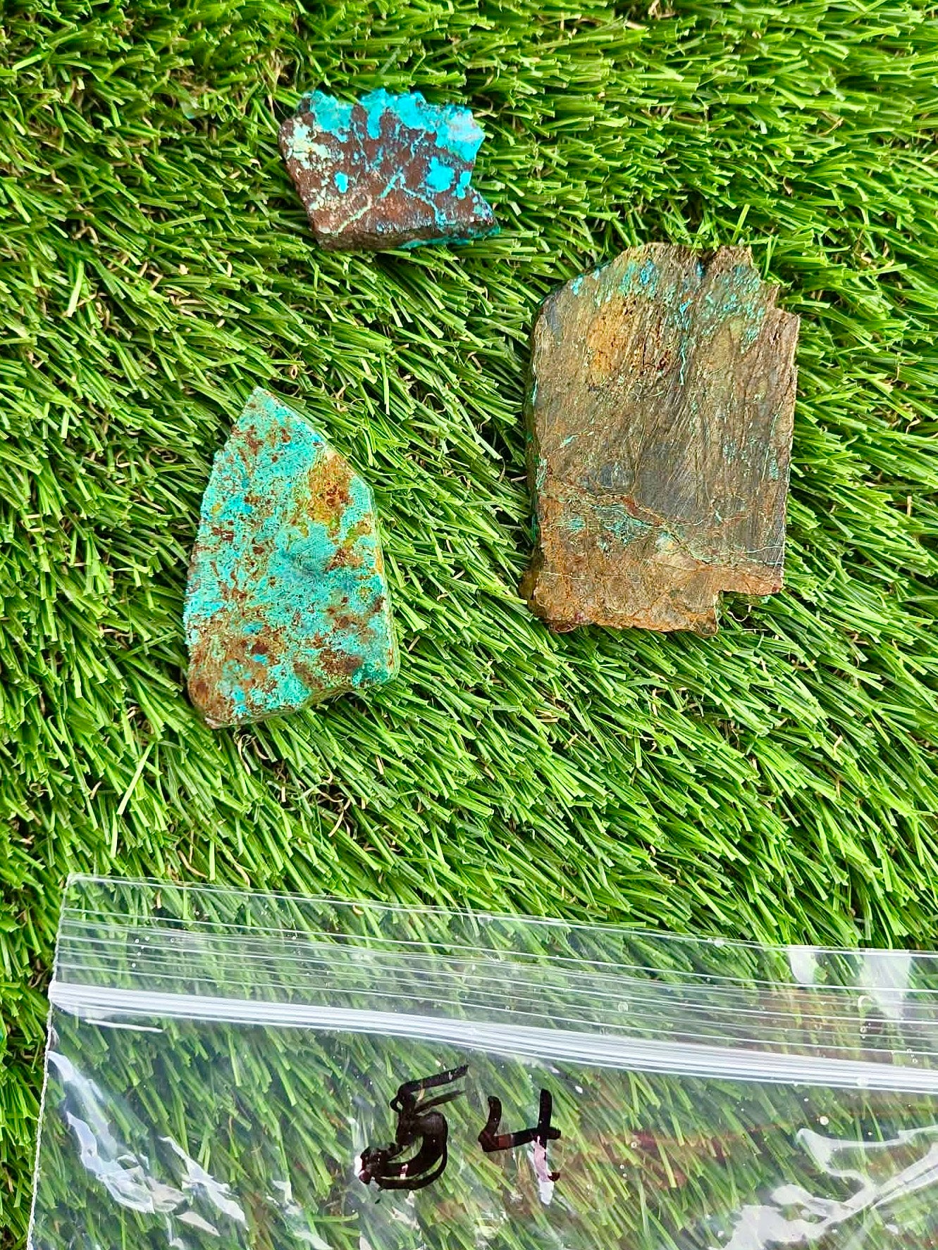 Globe Chrysocolla Slab Bundle -54